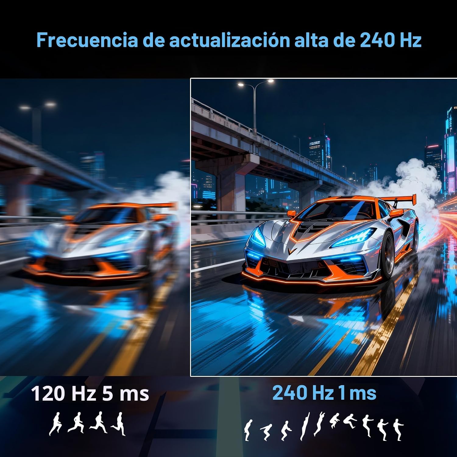 Monitor Curvo KTC-H24S17P 24 pulgadas, 240Hz - Imagen 4