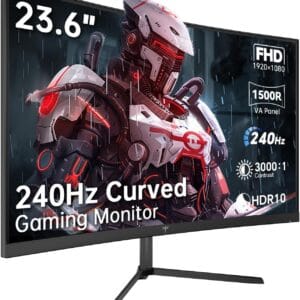 Monitor Curvo KTC-H24S17P  24 pulgadas, 240Hz