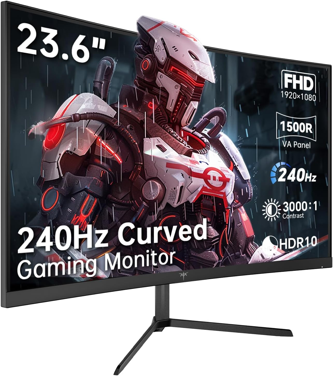 Monitor Curvo KTC-H24S17P 24 pulgadas, 240Hz