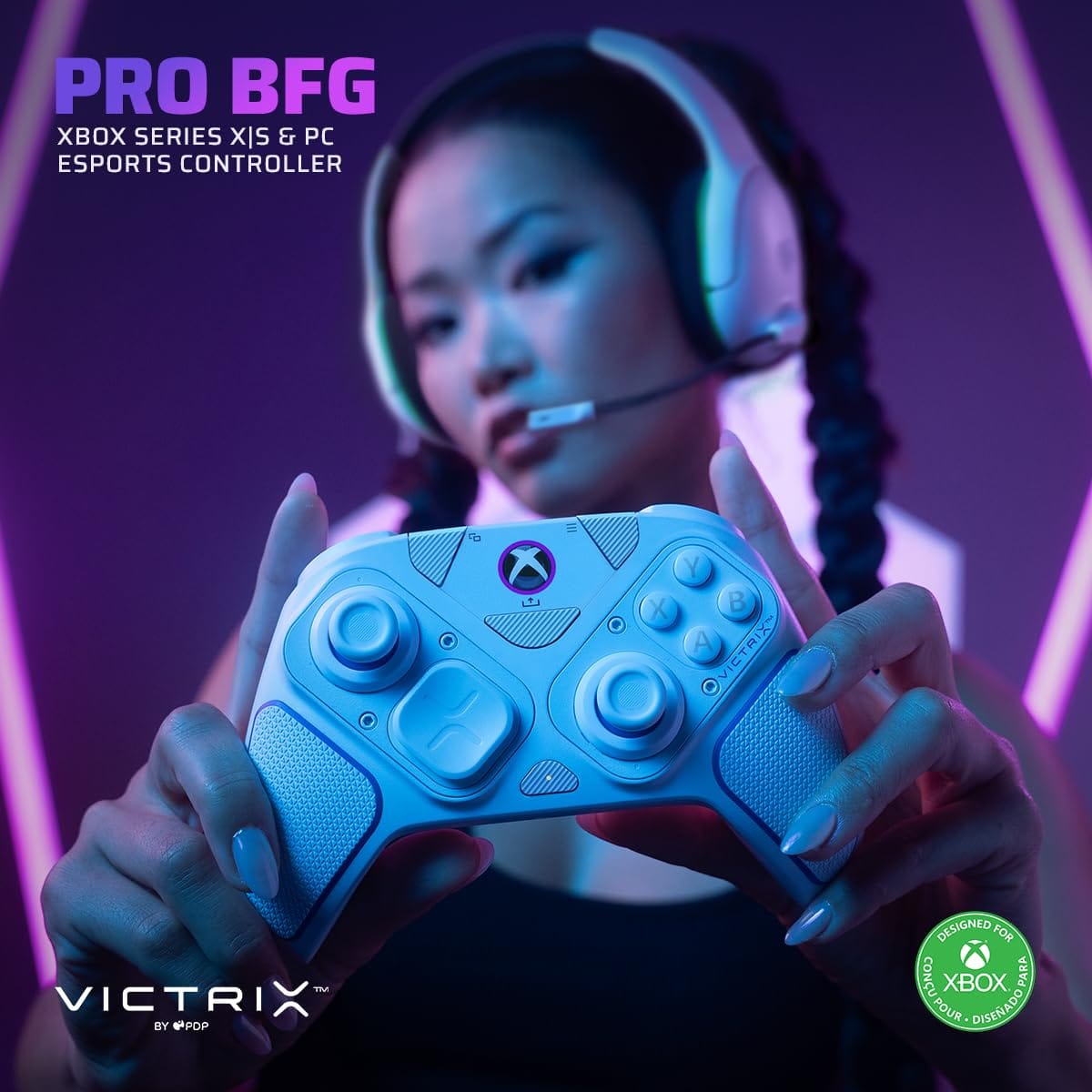 Victrix Pro BFG. Para Xbox y PC Blanco - Imagen 5