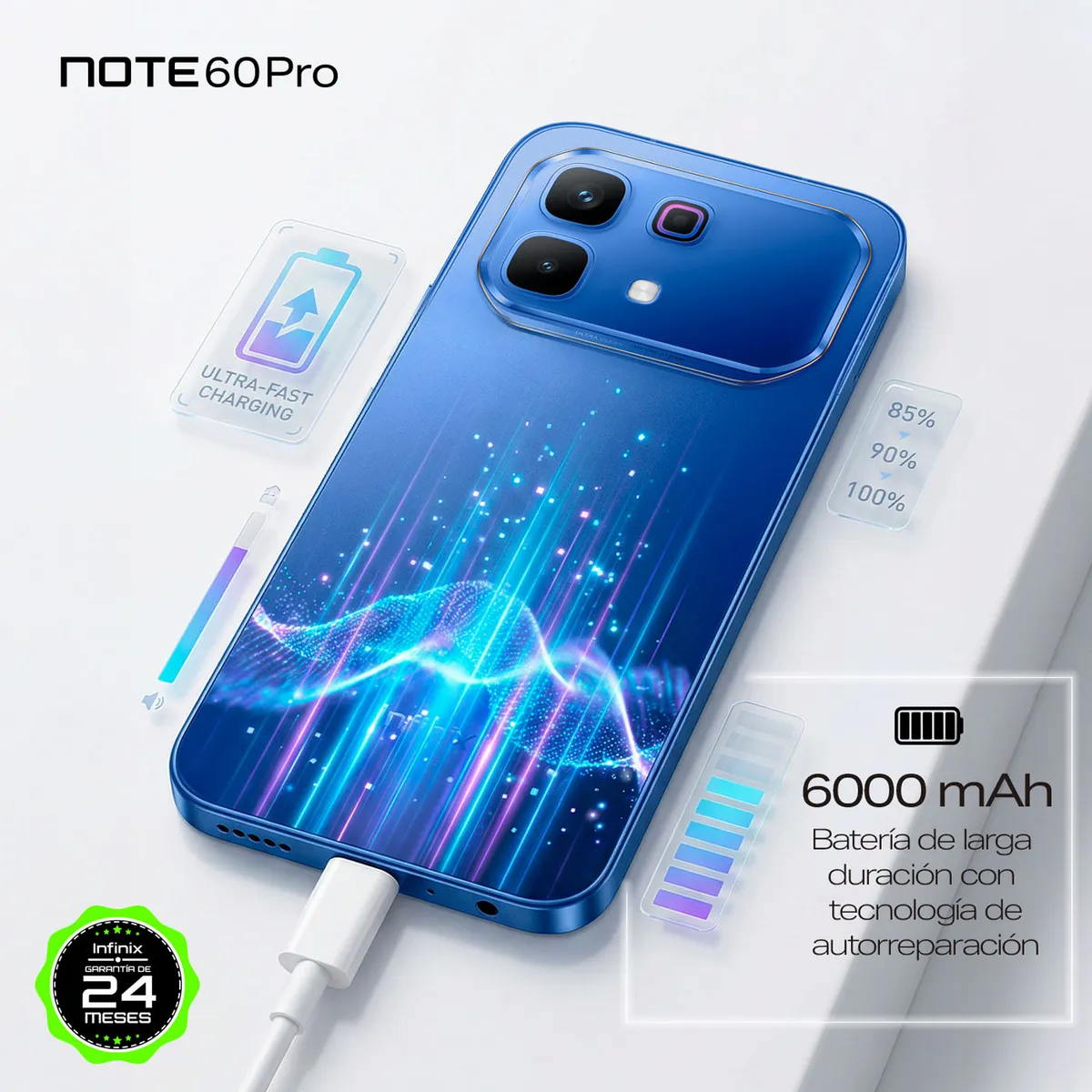 Infinix Note 60 Pro 256GB + 8GB RAM - Imagen 2